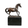 Horse bronze statue