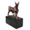 Statue en bronze "Le taureau" d'après Isidore Bonheur