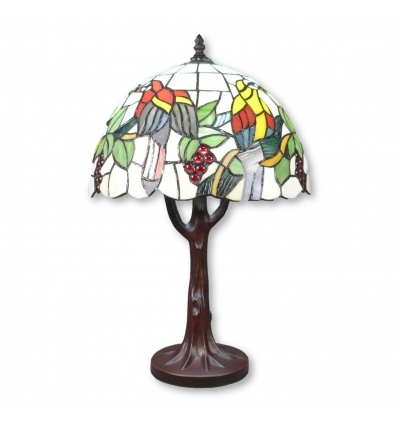 Tree-shaped Tiffany lamp