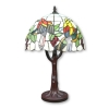 Tree-shaped Tiffany lamp
