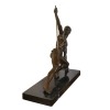 Le Bendeur - Sculpture art déco en bronze d'après l'oeuvre de J. de Roncourt