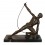 Sculpture art déco en bronze - Le Bendeur