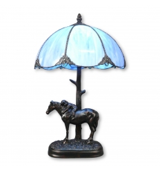 Lampada Tiffany Blu