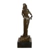 statue bronze ancien femme - Déesse