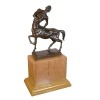 Mythological statue in bronze - The centaur