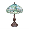 Tiffany "Peacock" stijl lamp