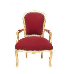Louis XV Burgundská židle