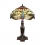 Lampe Tiffany série Toulouse - H: 61 cm