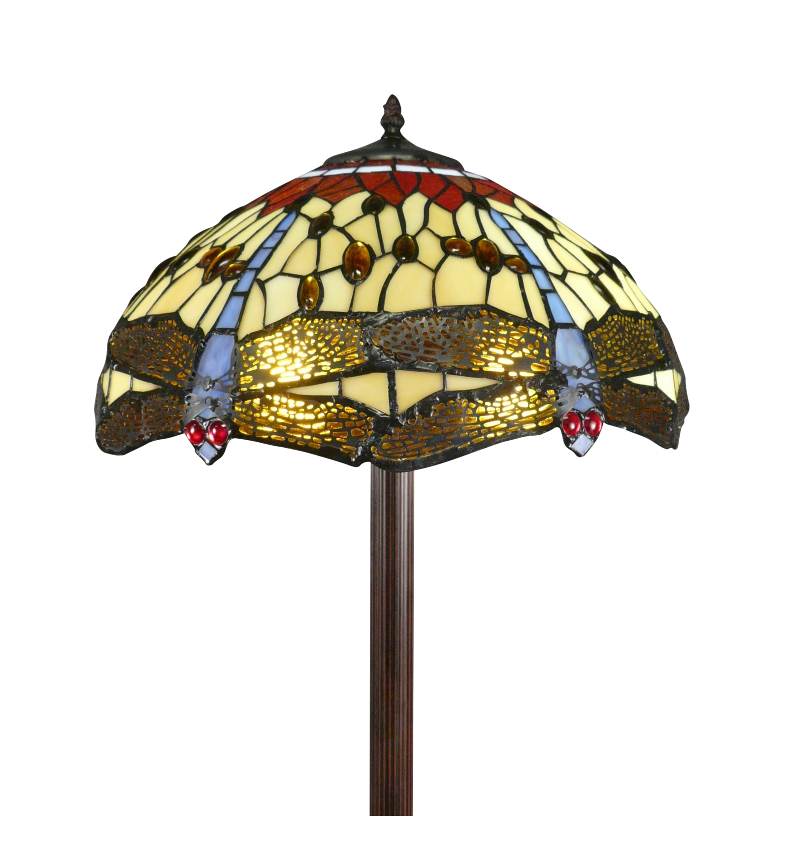elegant Verbanning Voorgevoel Tiffany vloerlamp serie Toulouse - Tafellampen Tiffany