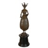 Bailarina - Estatuilla de bronce - Escultura Art Deco