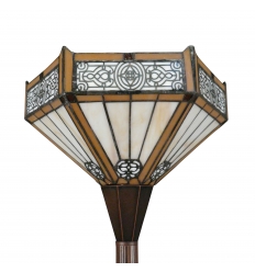 Stojací lampa Tiffany model Praha