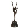 Sculpture bronze art déco - La danseuse aux serpents