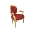 Nojatuoli Ludvig XVI mitali - barokin tuoli