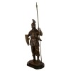 Statue en bronze- Chevalier des templiers