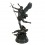 Bronze skulptur St Michel Terrassant dragen