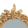 Petit miroir baroque ovale 97 cm