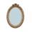 Specchio Luigi XVI di forma ovale - H: 90 cm