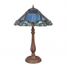 Lampe style Tiffany bleue