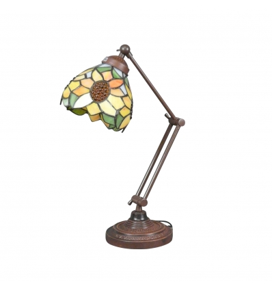 Lampe Tiffany de bureau articulée