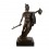 Bronze statue of Perseus holding the head of Medusa