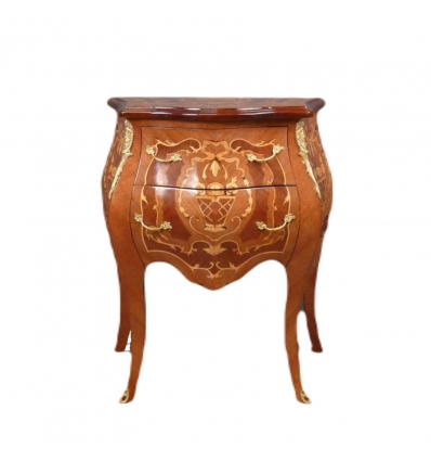 Louis XV dresser in blond mahogany-Louis XV furniture