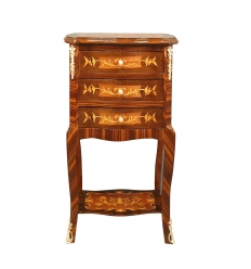 Chest of drawers bedside table Louis XVI - Louis XV style