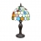 Lampada Tiffany Harlequin - H: 43 cm