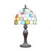 Lamp Tiffany Harlequin - H: 43 cm