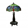 Grande lampada libellula in stile Tiffany - Art Déco