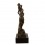 Bronzen standbeeld van Griekse godin Terpsichore