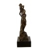 Terpsichore griekse godin Beeld in brons op de mythogie - 