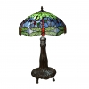 Grande lampe Tiffany libellules vintage