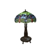 Grande lampe Tiffany libellules
