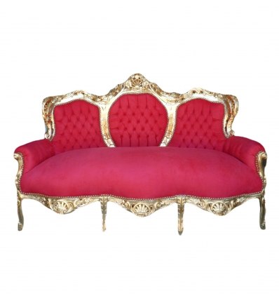 Punainen barokki sohva Madrid