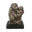 Bronze statue: Mother Monkey and her cub