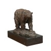 Statue en bronze d'un ours - Sculptures bronze d'animaux sauvages - 