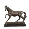 Hest-i-bronze - Statue og skulptur equestrian - 