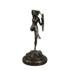 Art deco bronz szobor - szobrok és bútorok a régi stílus - 