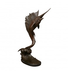 Sculpture en bronze - L'espadon