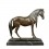 Statua in bronzo di un cavallo