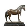 Statua in bronzo di un cavallo, Sculture e mobili art deco - 