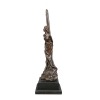 Sculpture en bronze - L'otage