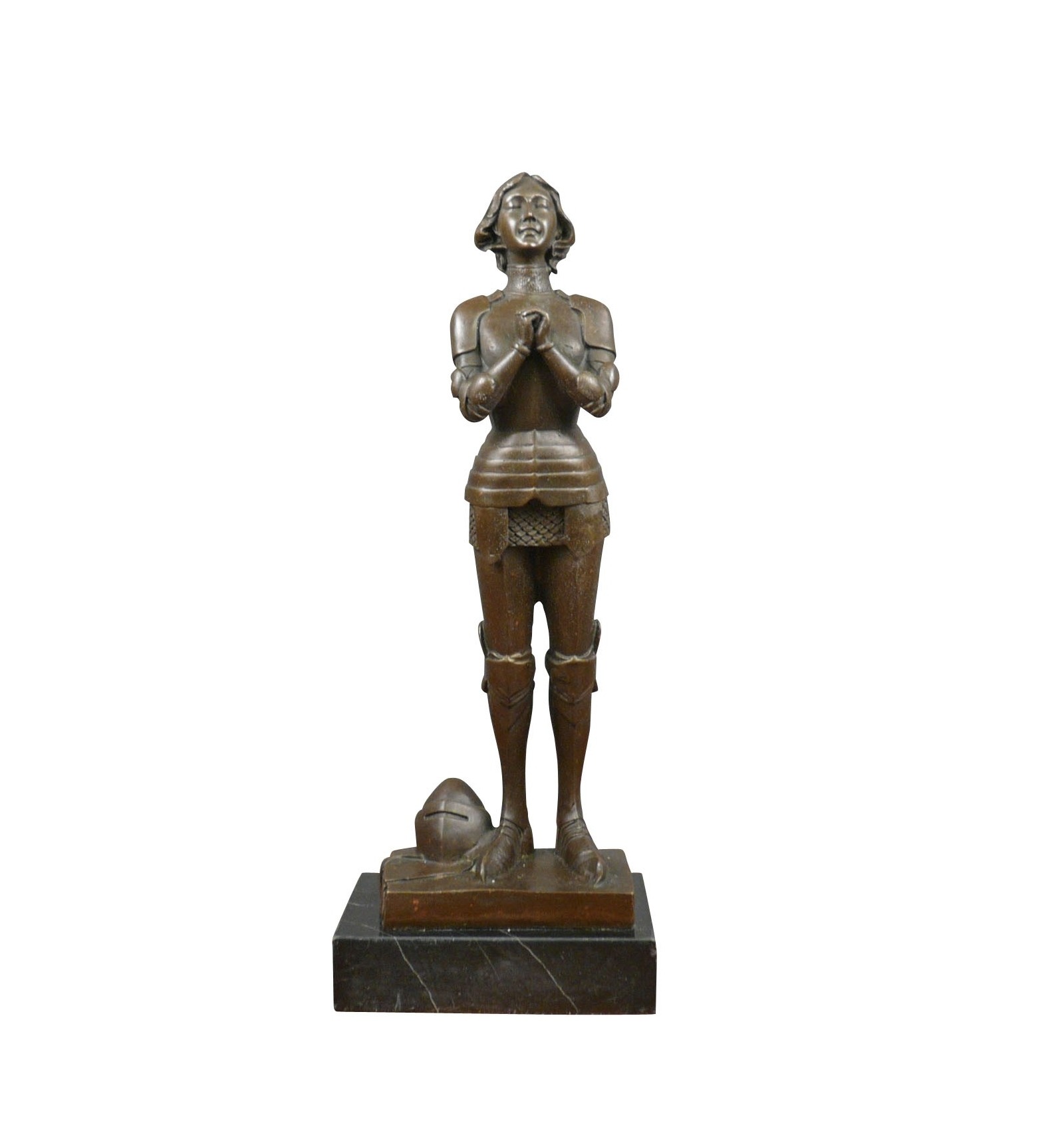 de bronce de Juana de Arco - Escultura histórica de bronce