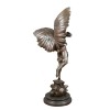 Sculpture bronze Archange