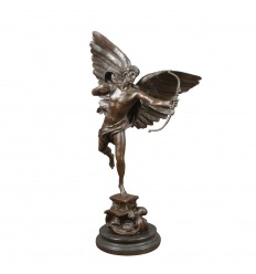 Sculpture en bronze - Archange