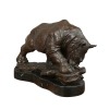 Sculpture en bronze - Le Rhinocéros - Statues - 