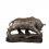 Bronze statue - Næsehorn