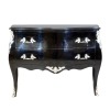 Black Louis XV Baroque Commode - Baroque Furniture