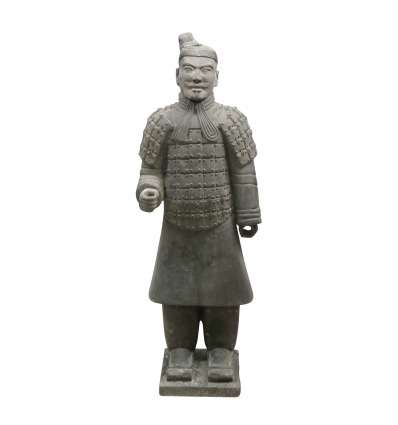 Китайские пехоты 185 см натуральную величину статуя воин -