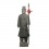 Oficial guerrero chino estatua 100 cm